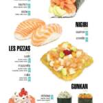 Menu Yoshi Sushi Casablanca December 2023 170422-786600